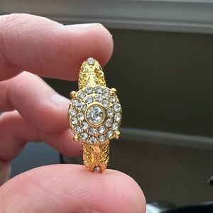 Gold Diamond ring size 10